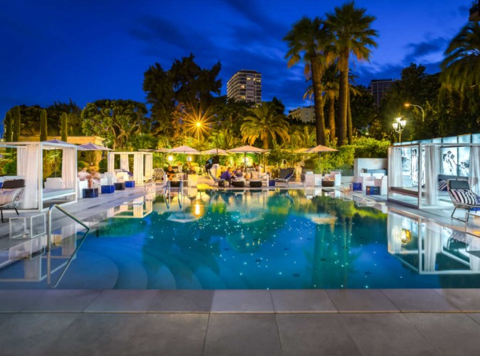 024_Hotel Metropole - Monte Carlo - Schoene Aussichten Touristik - Odyssey by night in summer